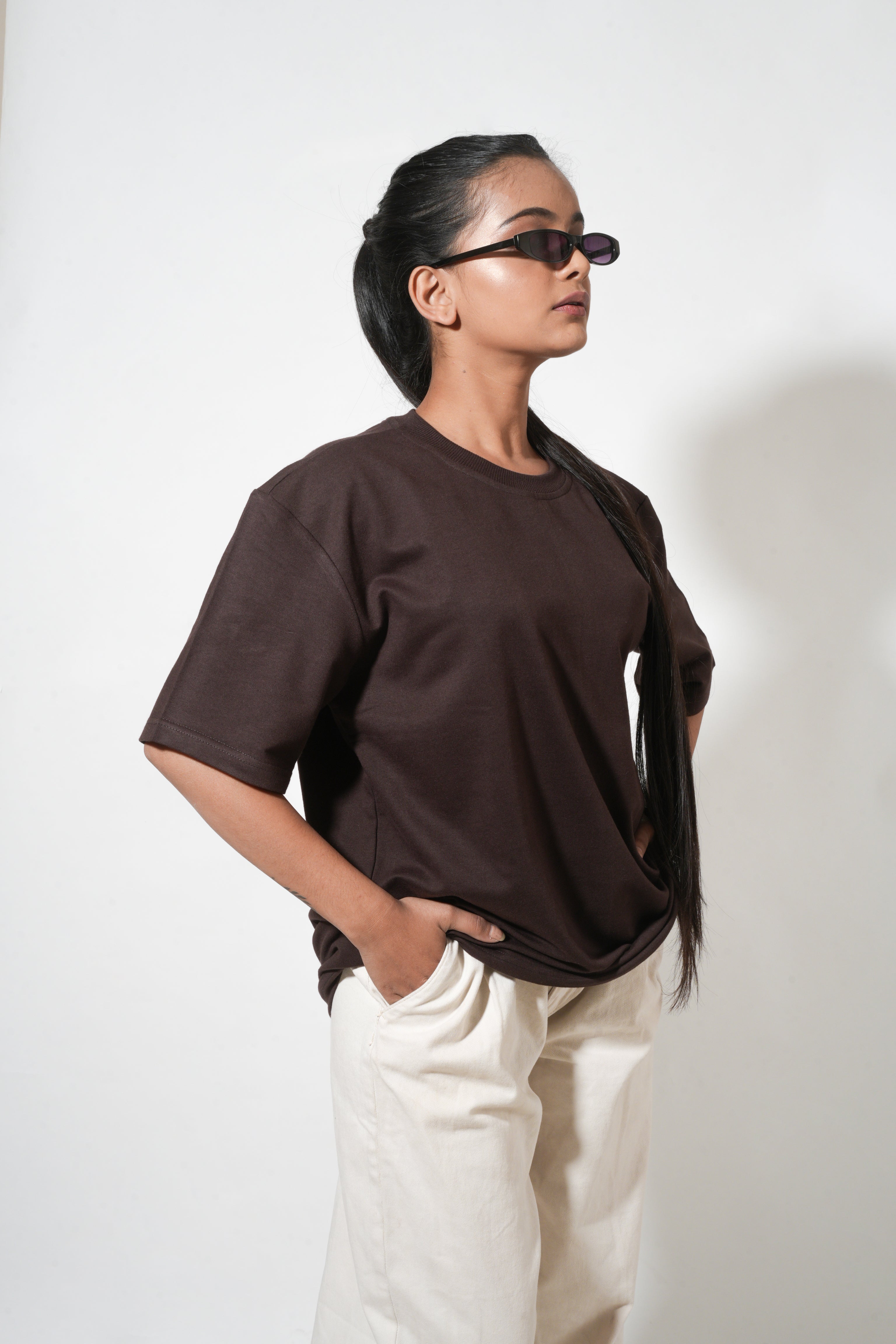 Brown Tee