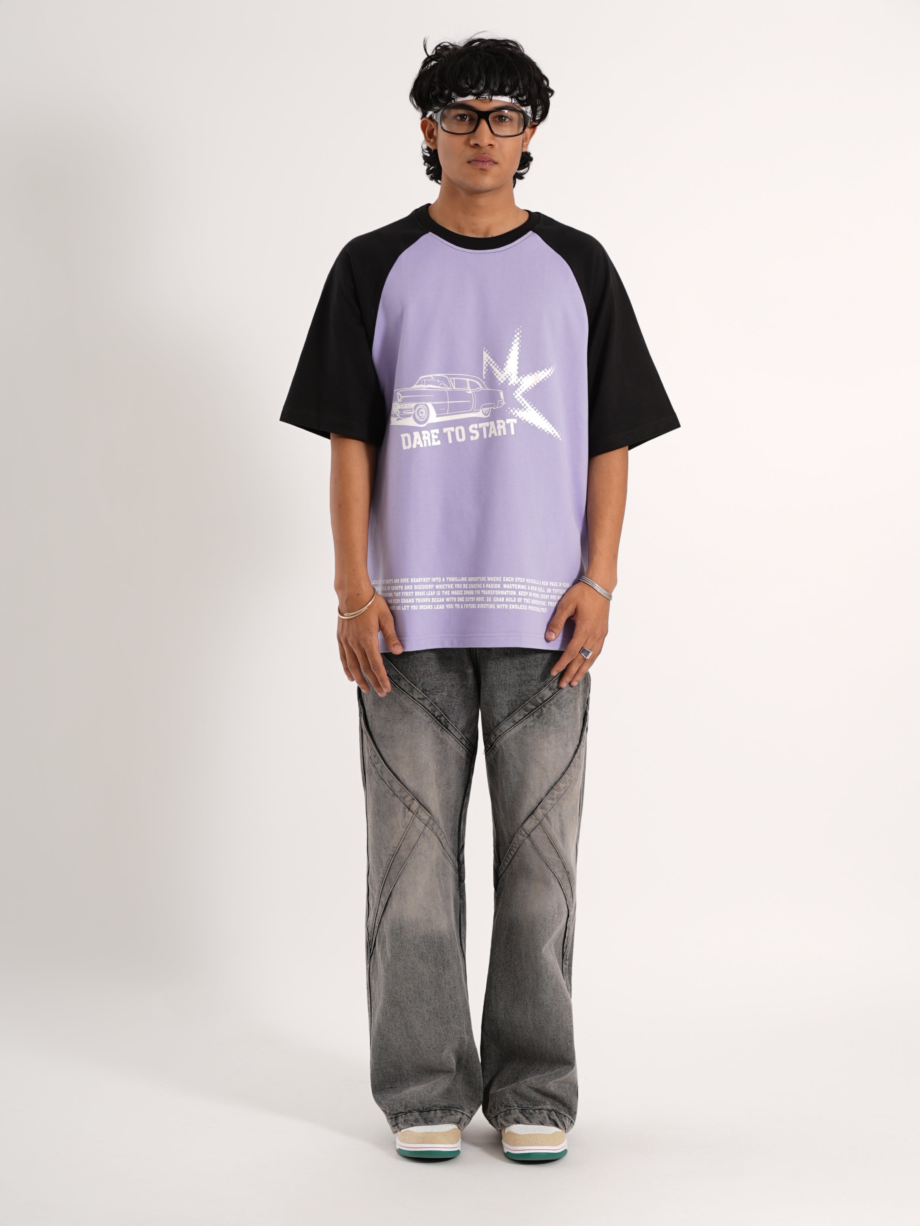 lavender drift raglan