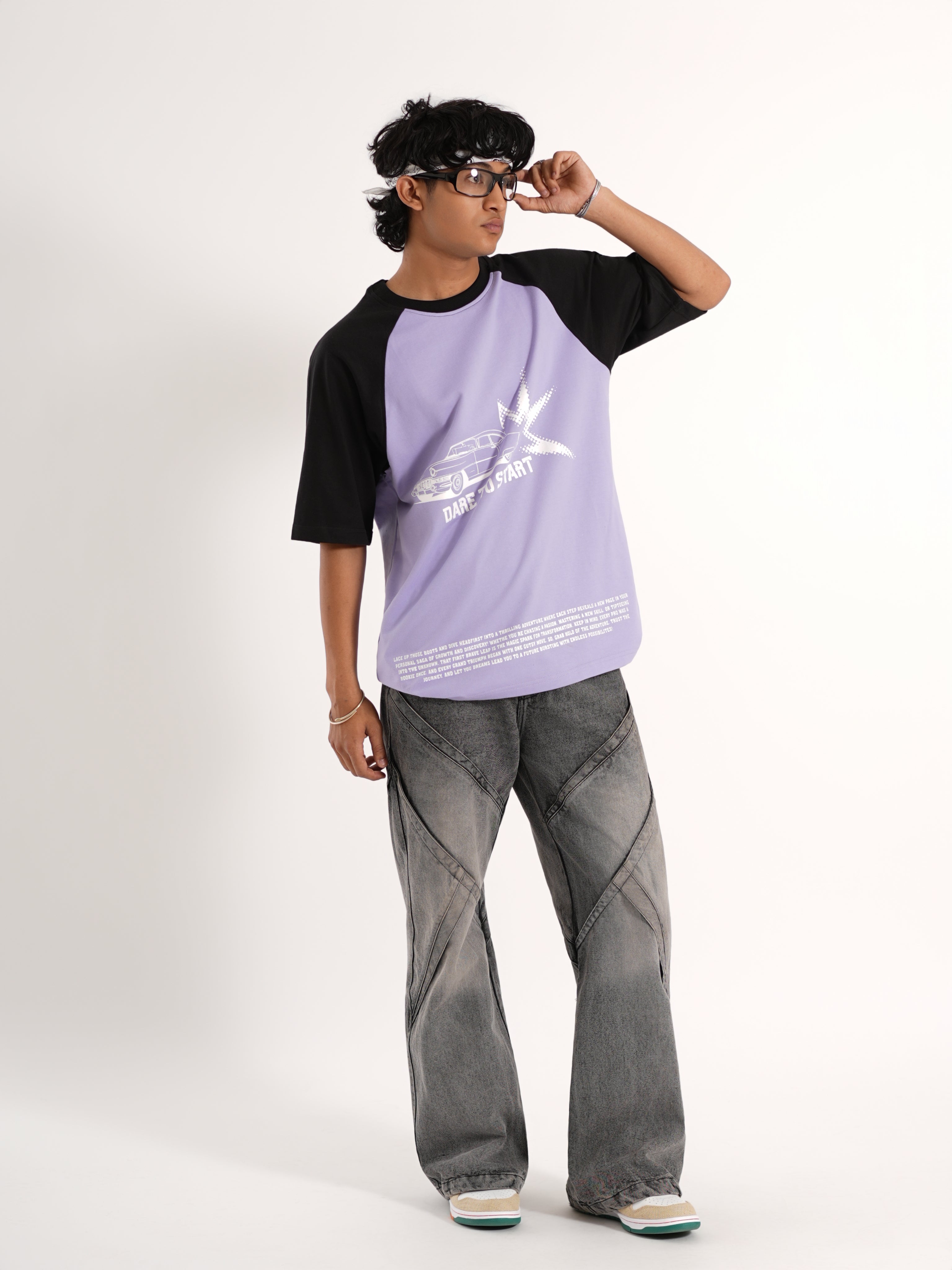 lavender drift raglan