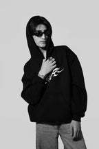 Oversized Black Hoodie