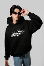 Oversized Black Hoodie