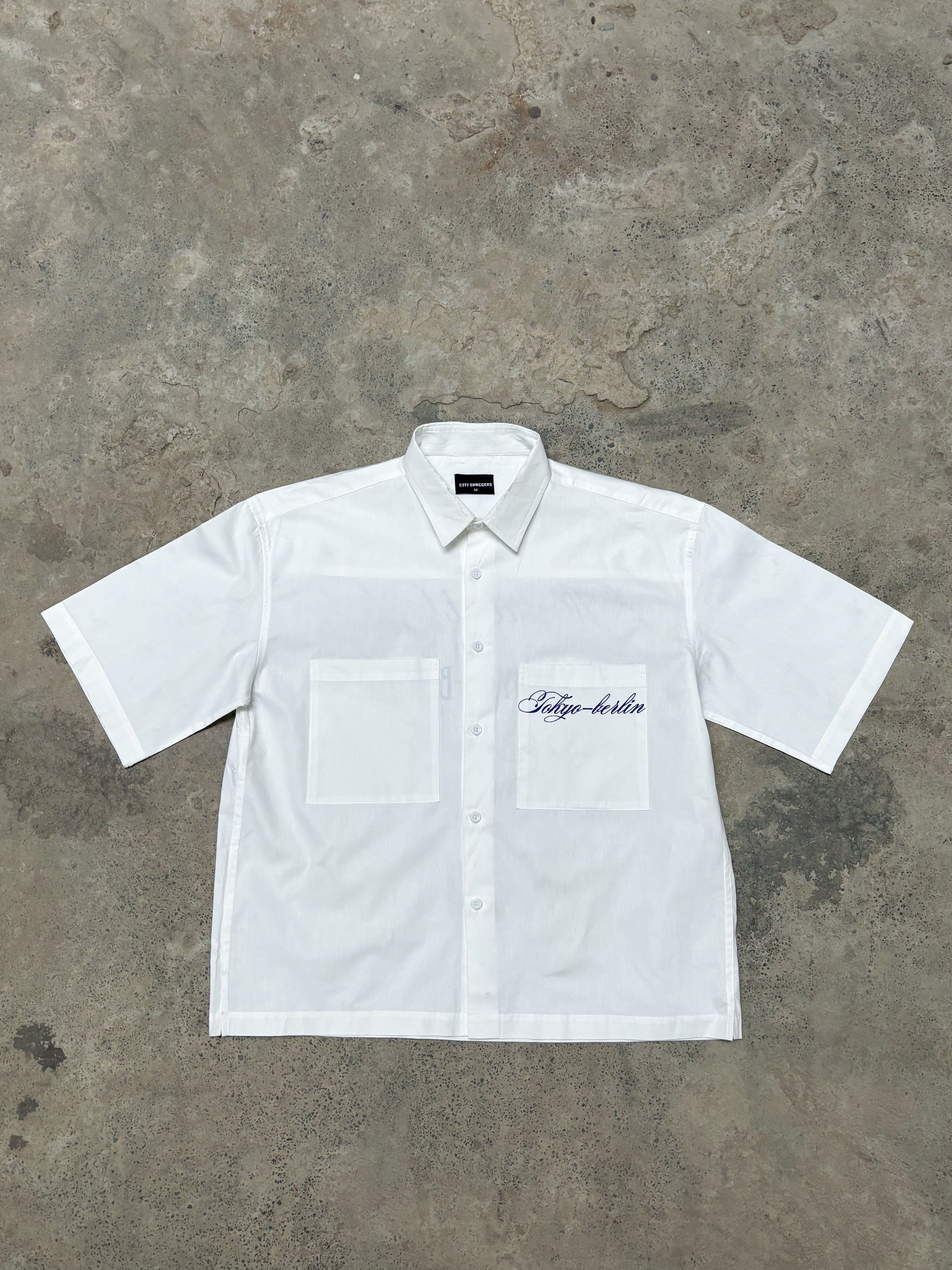 “Tokyo–Berlin” Short Sleeve Shirt