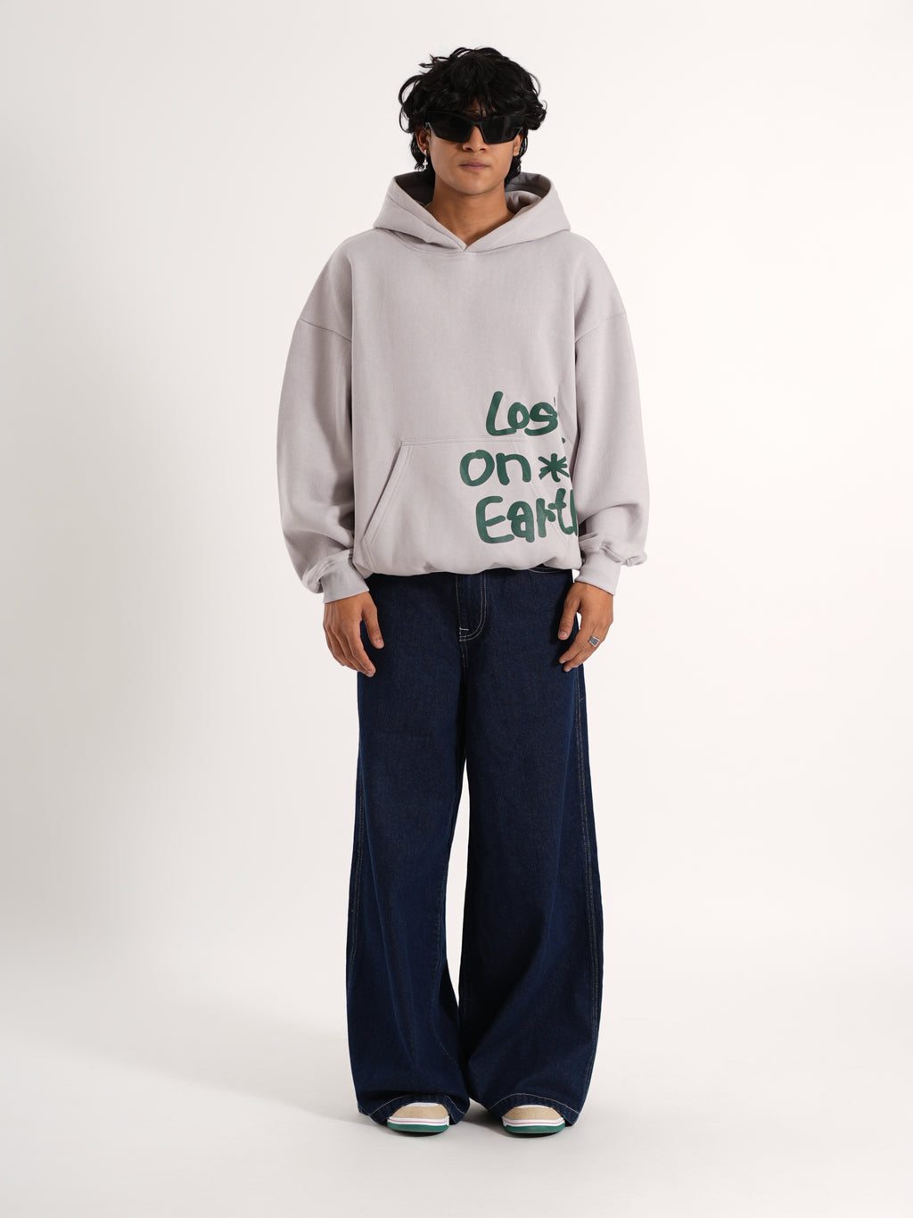 Lost on Earth Oversized Hoodie