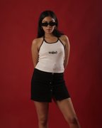 Psycho-hotter halter