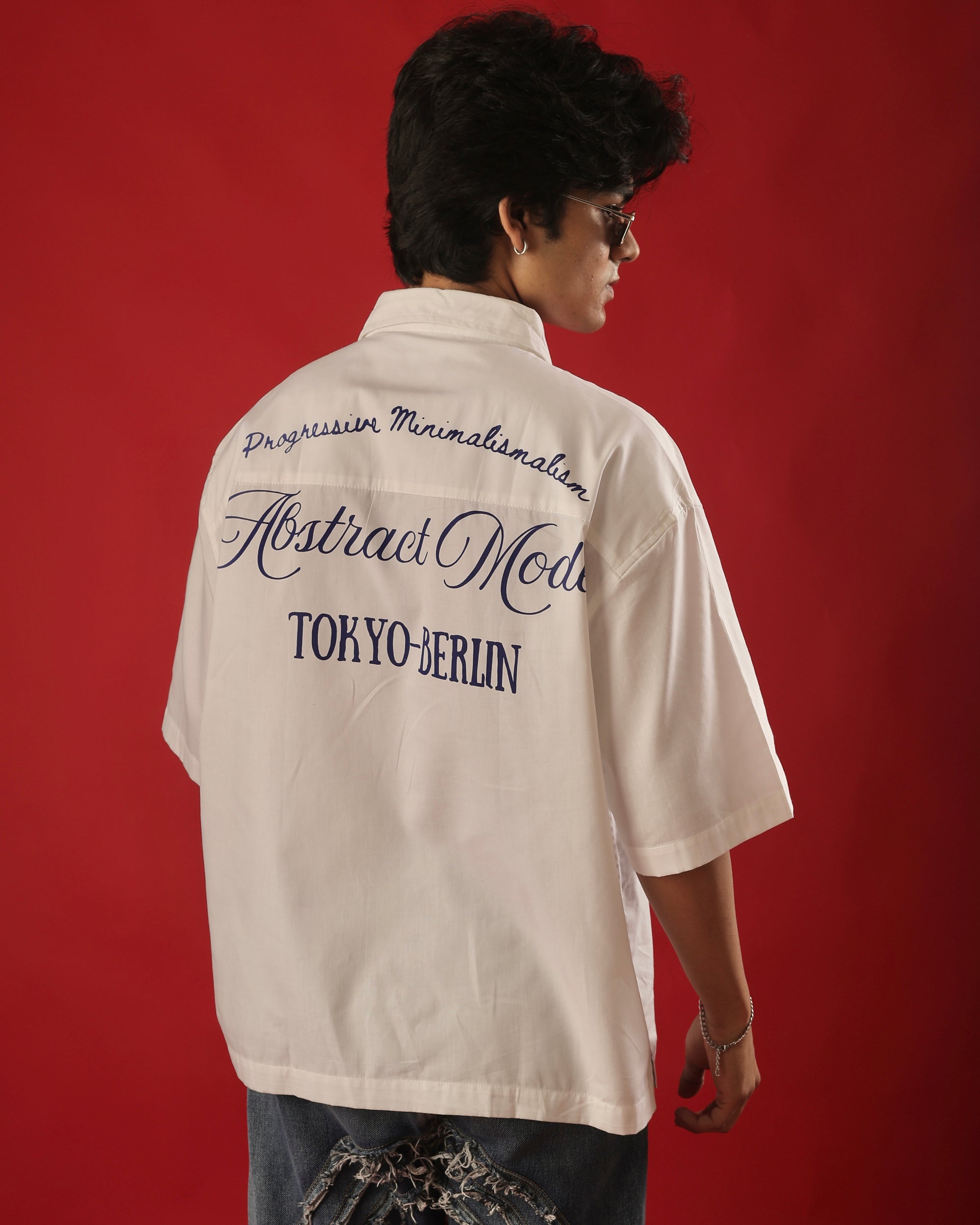 “Tokyo–Berlin” Short Sleeve Shirt